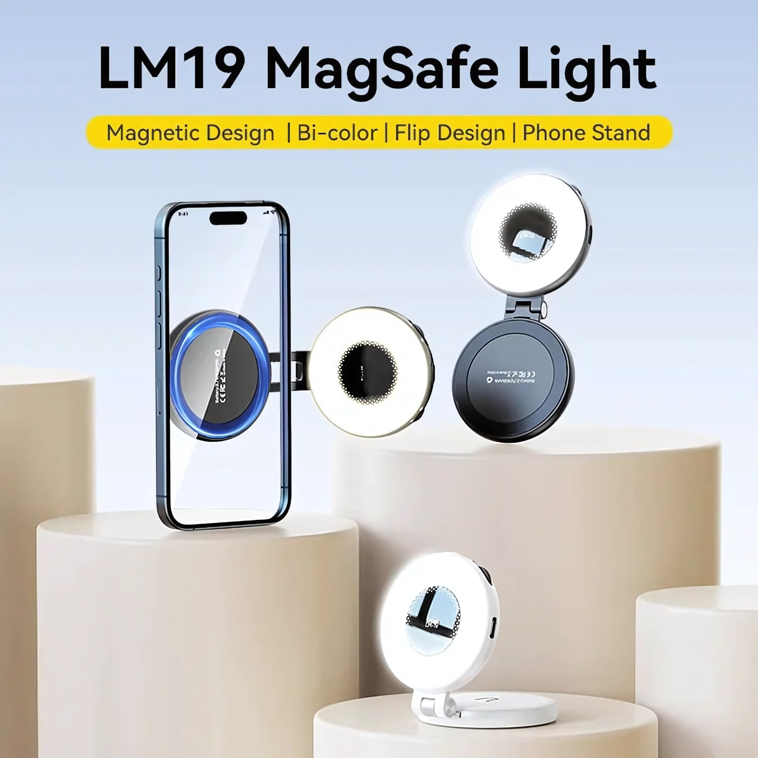 FlexMate MagSafe LED Selfie Ring Light