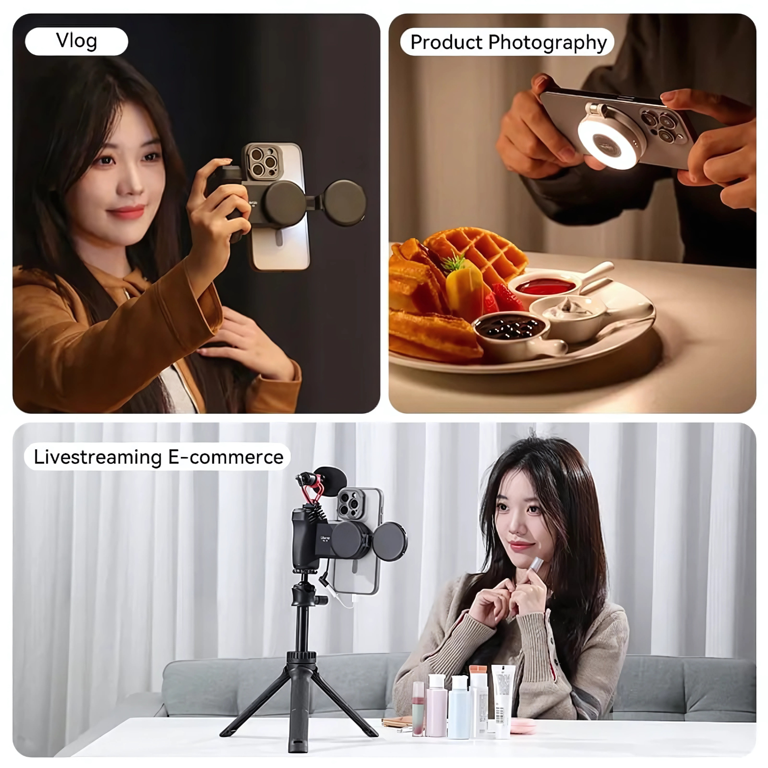 FlexMate MagSafe LED Selfie Ring Light