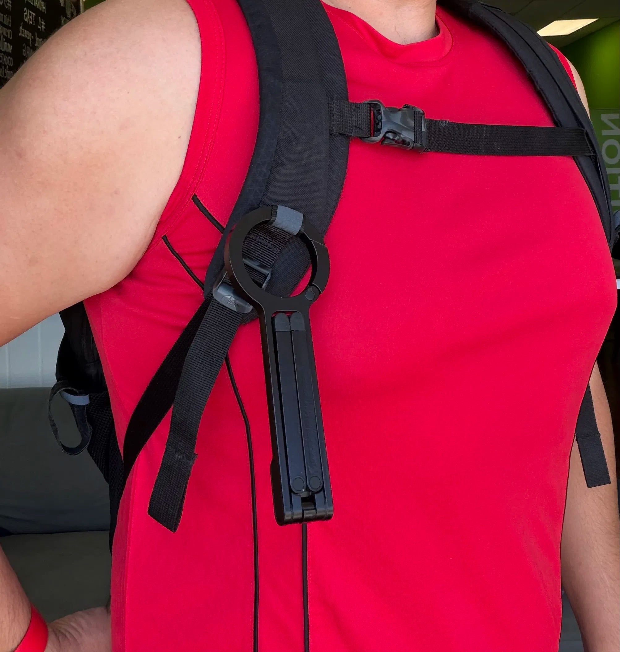 FlexMate Carabiner-Mounted Phone Tripod